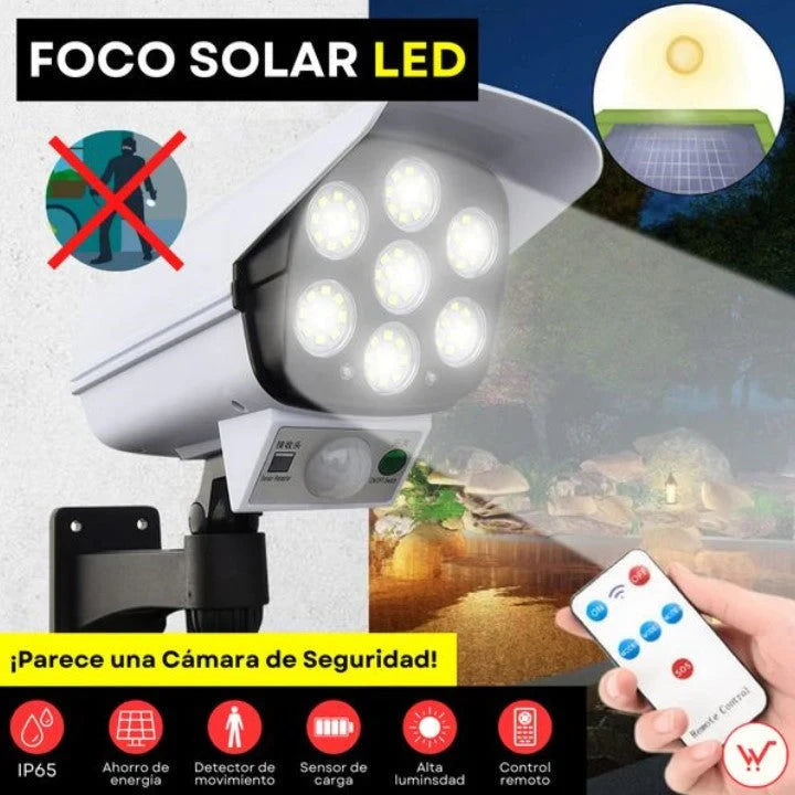 Foco Solar Led - Tipo Camara