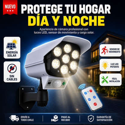 Foco Solar Led - Tipo Camara