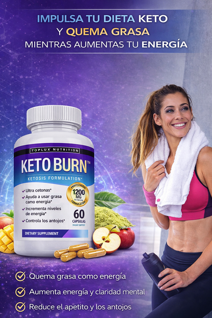 KetoBurnex™ 60 capsulas