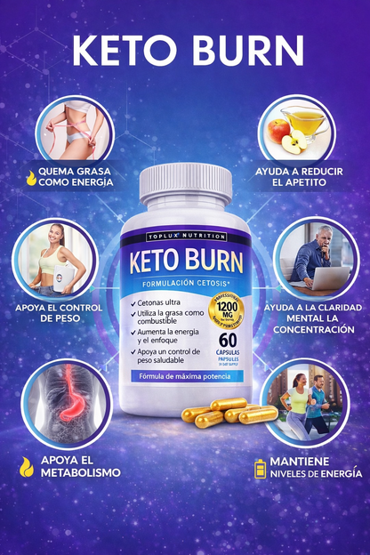 KetoBurnex™ 60 capsulas