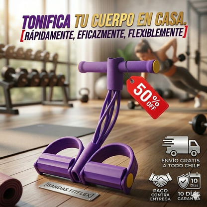 BodyFlex Pro – Banda de Resistencia con Pedales
